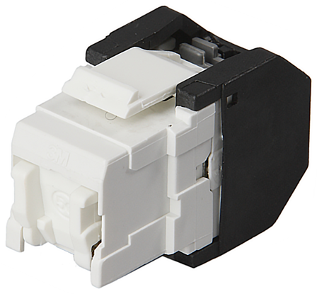 ABB CEL30.U6 Modulærjack RJ45 C6 UTP Hvit, Datamaskin & surfing