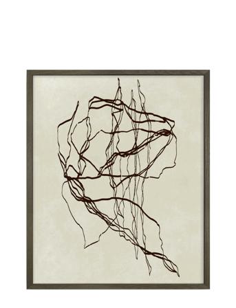 Line No. 01 Home Decoration Posters & Frames Posters Graphical Patterns Beige Hein Studio
