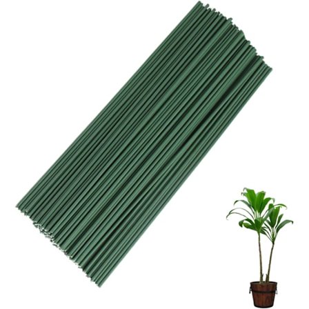 Havevandringsstave til haven, 50/100 stk. planteunderstøtningsstave, 30 cm grønne plantestammer, justerbare plantestammer til hjemmet, haven, gården