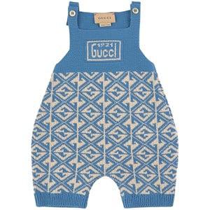 Kids - Gucci Blue Knitted Overalls 18-24 Months - All in ones - 18-24 months - Blue - Junge