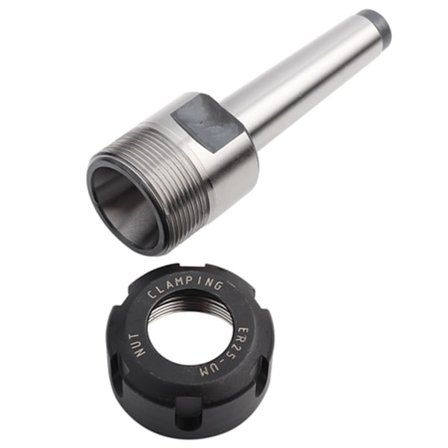 ER25 MT2 M10 Kartioholkkijyrsinistukan Pidike Pintajyrsintä Akseliadapteri CNC-jyrsintätyökalut