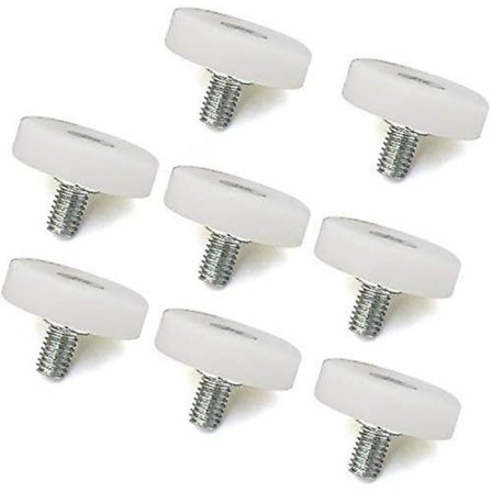 Nylonlagerhjul (diameter 19 mm) lagerhjul med skrue sma