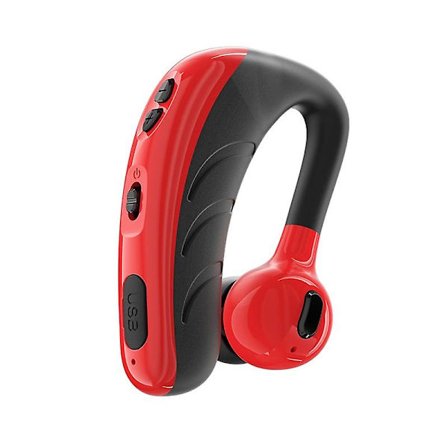 Verkligen trådlösa Bluetooth 5.1-hörlurar Vattentäta Sport Stereo In Ear Hörlurar Business Earhook Bluetooth Headset Brusreducering Trådlösa 