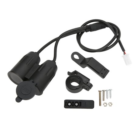 USB Bil Lader 3.1A Intelligent Kontrollbrikke Matt Tekstur Dobbel Port Utgang Vanntett Design Ladeadapter