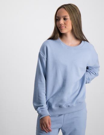 Grunt OUR Lone Crew Sweat Blau Pullover Mädchen - Kidsbrandstore