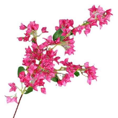 120cm Tekosilkki Bougainvillea Oksat Teko Ruusunpunainen Bougainvillea Rauta Lankavarsiin Hääkoristeluun