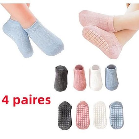 Babysokker, Sklisikre babysokker, Pustende bomullsokker, Korte sommersokker for jenter og gutter