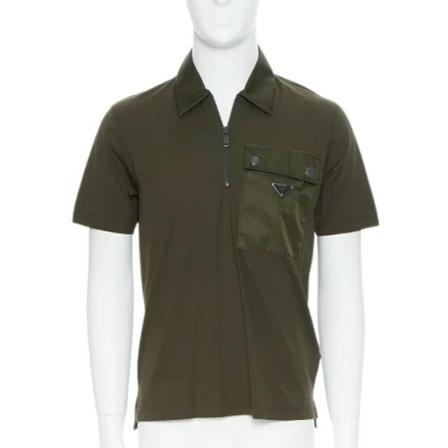 Prada Vintage - Vintage Toppar - Grön - Dam - Storlek: S, Dam, Storlek: S