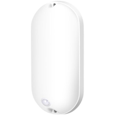 Vådrumsbelysning LED Loftslamper, Fugtbestandig Oval Lampe 20W Badeværelseslampe badeværelseslys vådrum IP54 - hvid