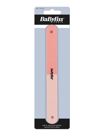 Babyliss Paris 4-Steps Nail File - Pink - ONE SIZE