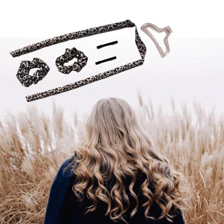 Lazy Curler Hår Curlers Värmelös Locktång Pannband Vågform Mjuk Svamp Hårrollers med Klämma DIY Hårband