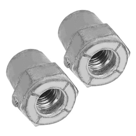 2 stk. Batteriklemmer for bilbatteri, polkobling, positiv og negativ med god elektrisk ledningsevne