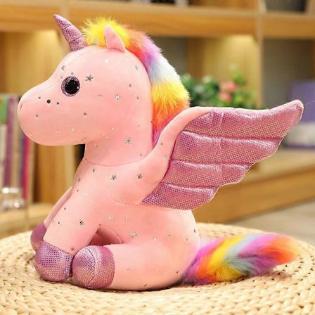 10/20/30cm Underbar Boutique Ängel Enhörning Mjuka Enhörningsleksaker Gosedjur Plyschleksaker Söt Enhörningshäst Docka Barn Docka Flicka Gåva