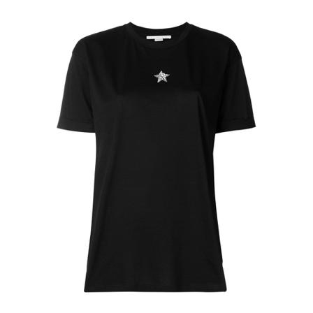 Stella McCartney T-shirt Sort, Dame T-shirts
