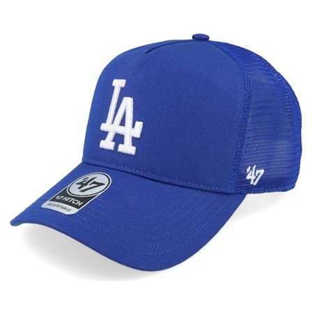 47 Brand - MLB Blu trucker Cappellino - Los Angeles Dodgers Mesh Hitch Royal Trucker @ Hatstore