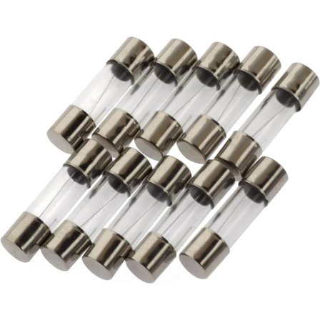 10 stk. Glass Fuse 0.8A (800mA) 5x20mm 250V