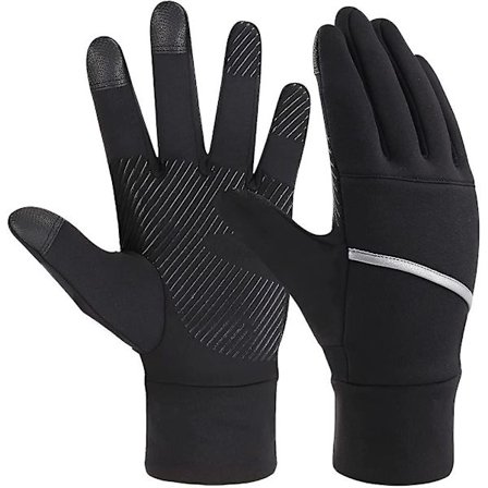 Talviset kosketusnäyttöpyöräilyhanskat miehille ja naisille, lämpimät juoksu- ja ajohanskat