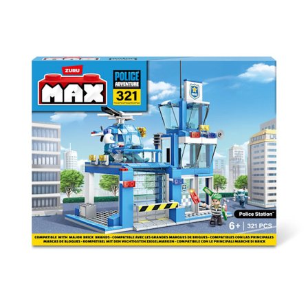Max City Bricks politistation, 321 stk
