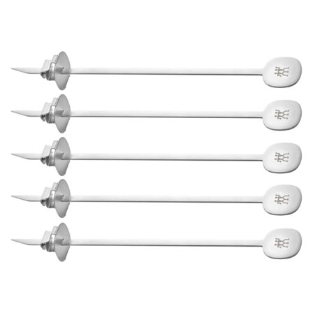Zwilling BBQ+ spyd, 5-pak, rustfrit stål - Sølv | KitchenOne