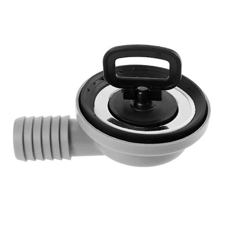 56mm 2.2 Tommer Vask Afløbsventil Prop Hul Vinkelbeslag til Båd Campingvogn Autocamper RV Camper Tilbehør