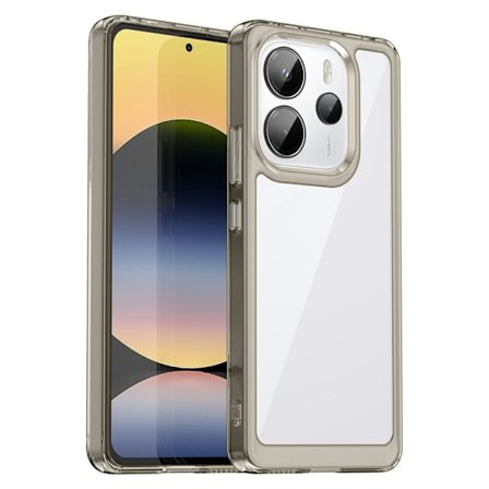 Xiaomi Redmi Note 14 4G Acrylic Case - Transparent/Grey