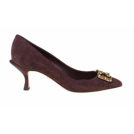 Dolce & Gabbana, Heels Czerwony, Kobieta, Rozmiar: 39 EU