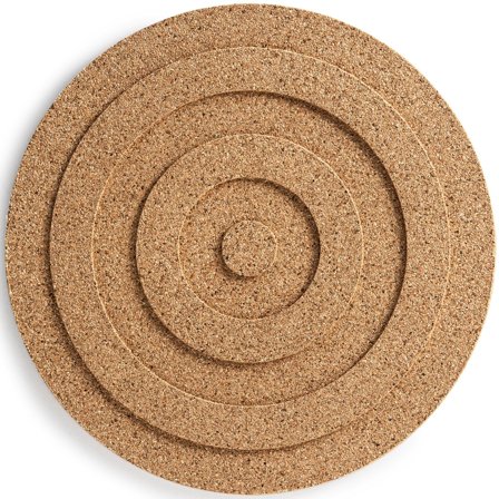 Born in sweden Pannunalunen pyöreä, 21 cm, luonnonkorkki