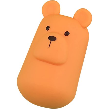 Hörnskydd för barn i silikon, anti-kollision, söt tecknad björn, bordskantsskydd