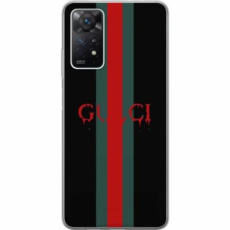 Xiaomi Redmi Note 11 Pro 5g Genomskinligt Skal Green And Red B