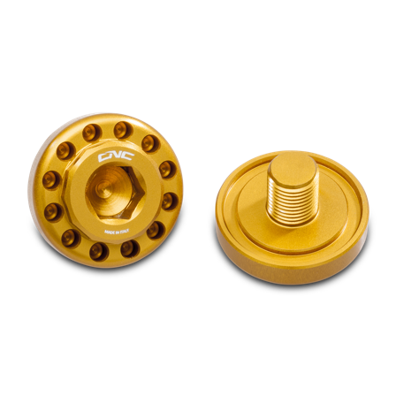 CNC Racing Centralskruvsats för OEM-bakdelar Guld - Ducati Monster 1200 S 2014-2021