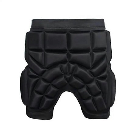 Snowboard Halebeskytter Hofte Haleben Pad til Snowboarding Skøjteløb Rulleskøjter Sport M Sort Justerbar (FMY)