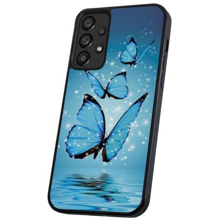Samsung Galaxy A13 4G - Skal/Mobilskal Glittrande Fjärilar