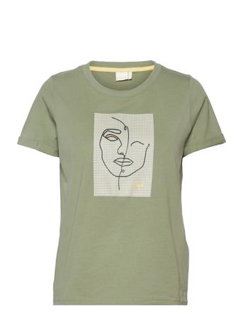 Nudexter Tee T-shirt Top Grå Nümph