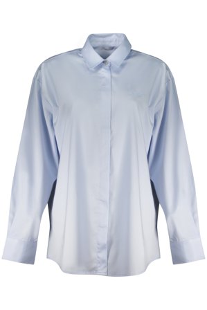 Guess Jeans Camicia Maniche Lunghe Donna Azzurro