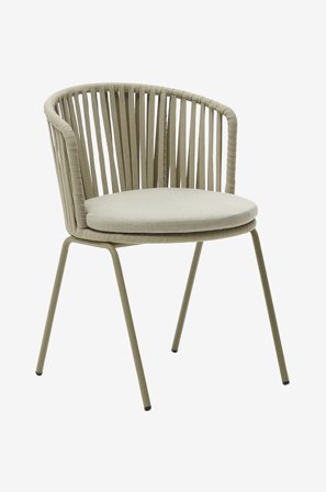 Kave Home - Stol Saconca, 4-pak - Beige - Spisestole - Fra Homeroom