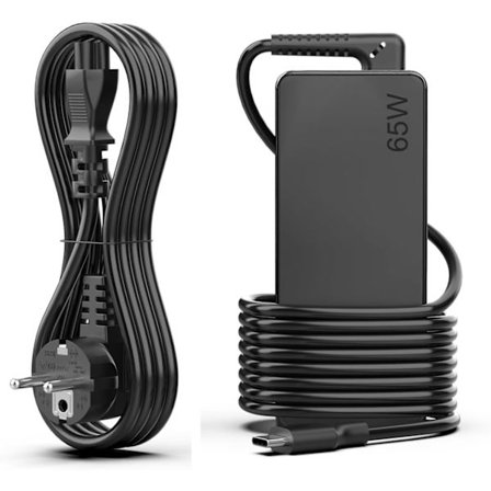 65W USB C-lader for Lenovo Thinkpad T480 T580 T480S T590 X1 Carbon Thinkpad Yoga C740 20V 3.25A Type-C bærbar PC