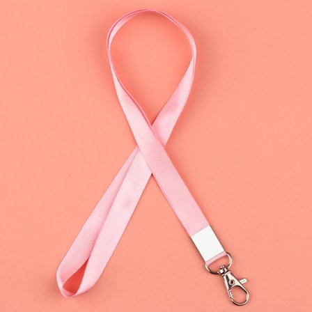 10 stk tykke arbeids-ID-kortholder-snorer, arbeids-ID-kortholder-snor (rosa)