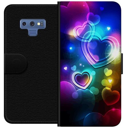 Yhteensopiva Lompakkokotelo Samsung Samsung Galaxy Note9 NeonRakkaus