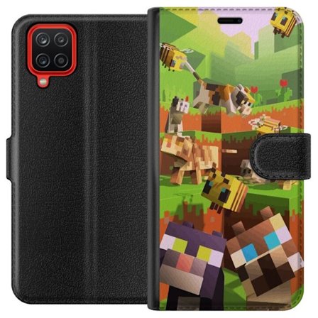 Yhteensopiva Lompakkokotelo Samsung Galaxy A12 MineCraft