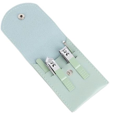 4st/ Set Manikyr Set Nagelklippare Verktyg GRÖN BB