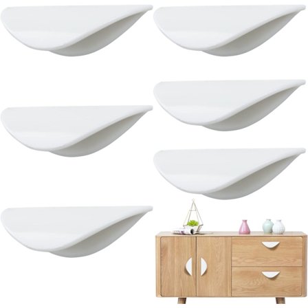 6 kappaletta parvekkeen ovenkahvaa, ulkokäyttöön liimattava, itseliimautuva, laatikon ovenkahva