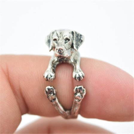 Ring - Golden Retriever - Silver