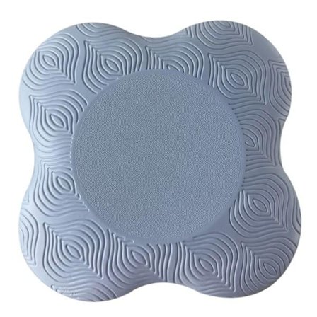 IC 1-pack knäskydd handled halkfri enfärgad skyddande matta yoga blå