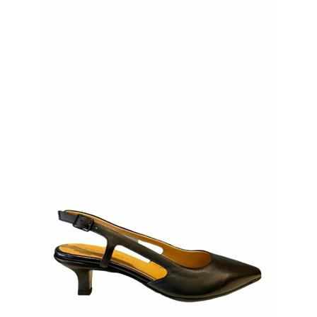Pomme D'or Slingback Sort, Dame Sandaler med hæl, Størrelse: 39 EU