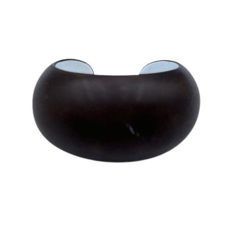 Hermès Vintage, Pre-owned Wood Bangle Bracelet Bruin, Dames, Maat:ONE Size