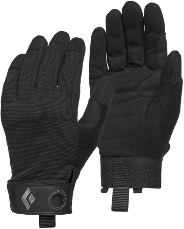 Black Diamond Crag Gloves Black - Klättertillbehör