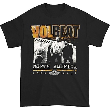 Volbeat Band Photo 2017 Tour T-shirt