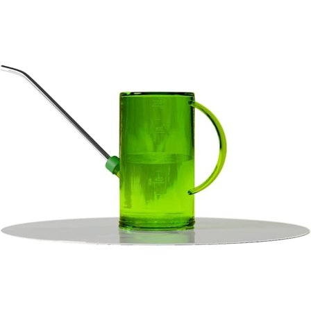 Lång Pip Vattenkanna - Klar Plast med Mätbar Skala, Idealisk för Inomhusväxter, Suckulenter och Utomhusodling