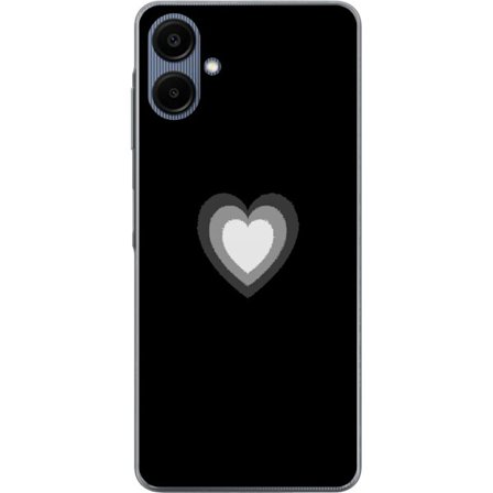 Kompatibel Mobilcover til Samsung Samsung Galaxy A06 Soft Glow Heart