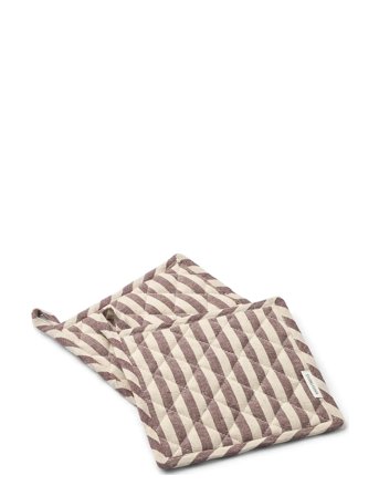 STUDIO FEDER Ada Pot Holder 2-Pack - Brown - 20X20CM